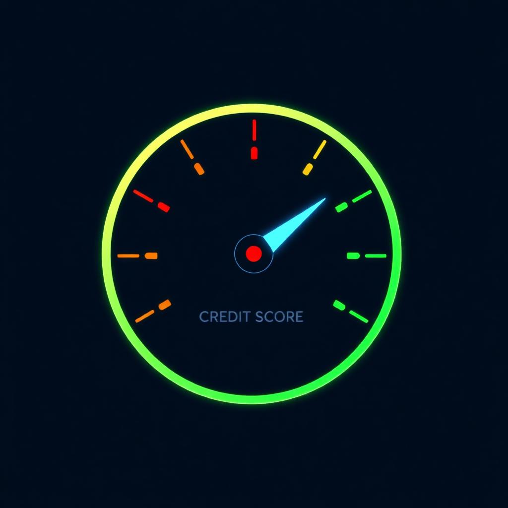 Credit score gauge